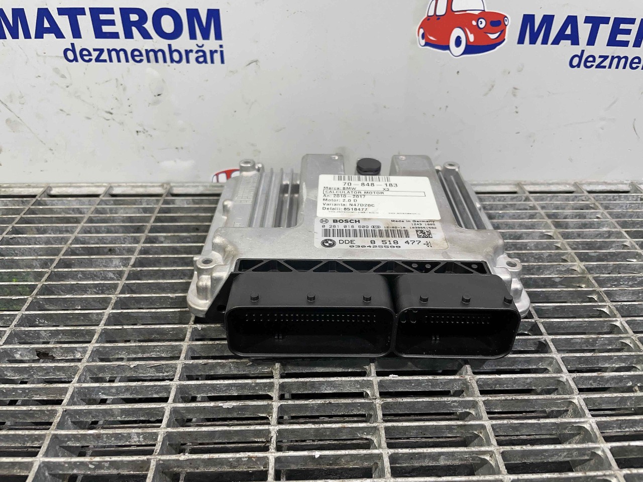 CALCULATOR MOTOR BMW X3 X3 2.0 D - (2010 2017)
