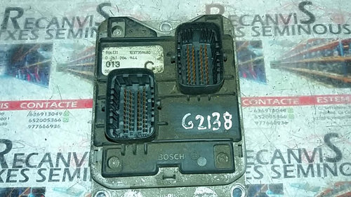 Calculator Motor BOSCH ALFA ROMEO 146 0 261 204 944 / 0261204944 / 866131 / 10373596800 261 204 944 ...