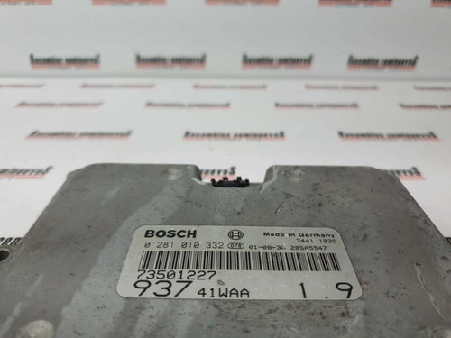 Calculator Motor BOSCH ALFA ROMEO 147 0 281 010 332 / 0281010332 / 73501227 / 937 41WAA / 93741WAA0 ...