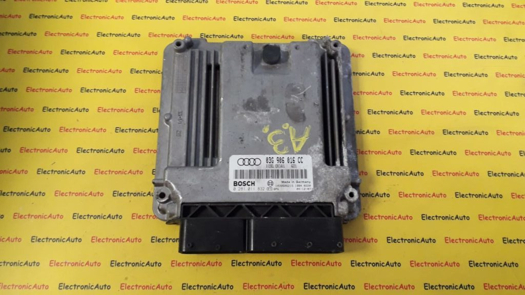 Calculator Motor BOSCH AUDI A3 0 281 011 832 / 0281011832 / EDC16U1 / 03G 906 016 CC / 03G906016CC0 281 011 832 / 0281011832 / EDC16U1 / 03G 906 016 CC / 03G906016CC