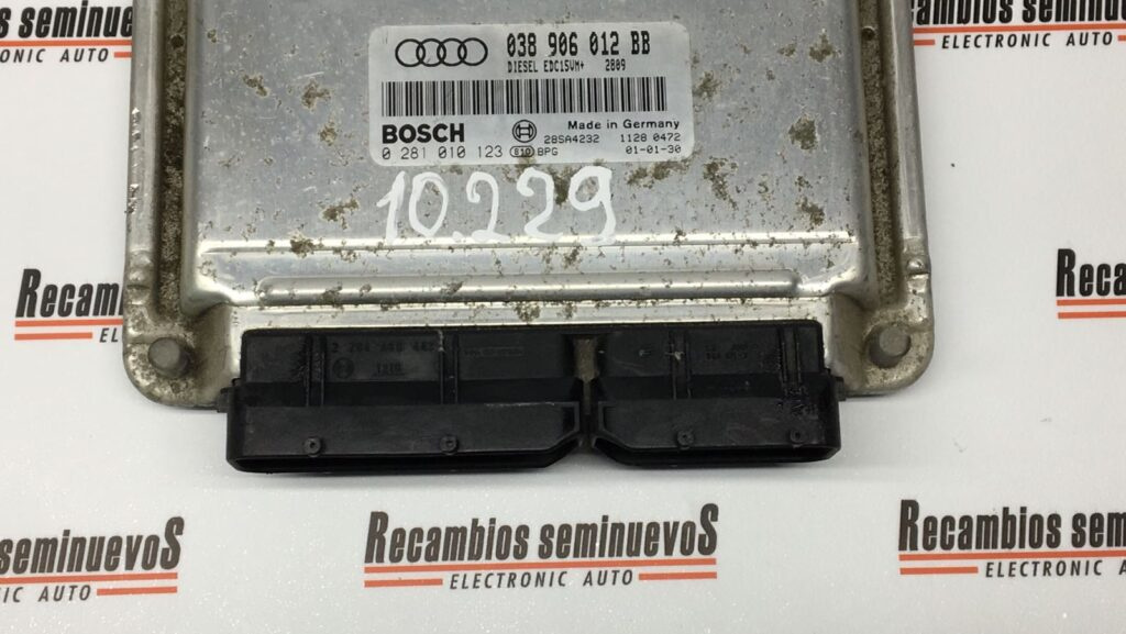 Calculator Motor BOSCH AUDI A3, 0281010123, EDC15VM, 038906012BB,