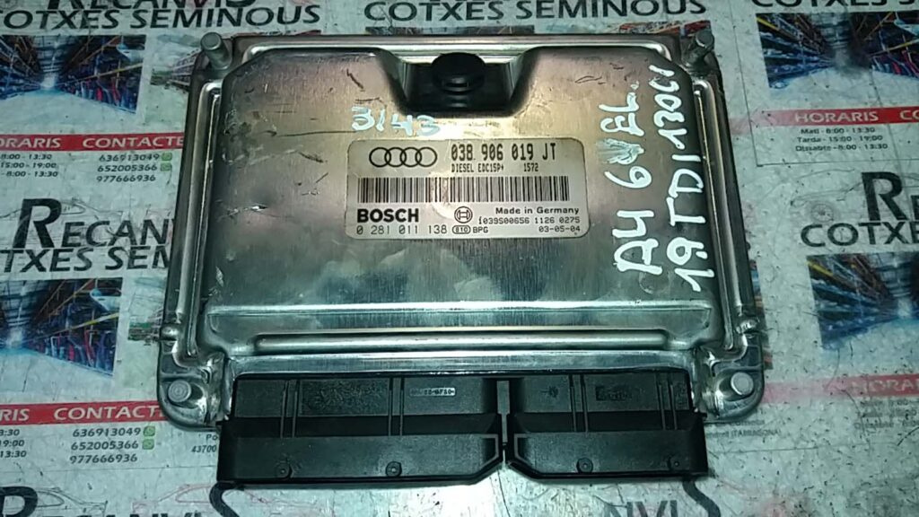 Calculator Motor BOSCH AUDI A4 0 281 011 138 / 0281011138 / EDC15P+ / EDC15P / EDC15P / 038 906 019 JT / 038906019JT0 281 011 138 / 0281011138 / EDC15P+ / EDC15P / EDC15P / 038 906 019 JT / 038906019JT
