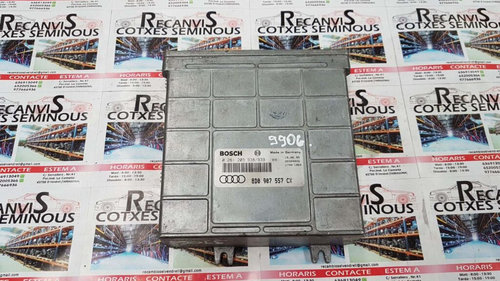 Calculator Motor BOSCH AUDI A4, 0261203938, 8D0907557CX,