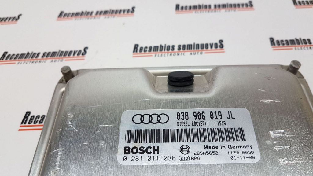 Calculator Motor BOSCH AUDI A4, 0281011036, EDC15P+, 038906019JL,