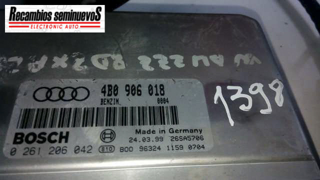 Calculator Motor BOSCH AUDI A6 0 261 206 042 / 0261206042 / 4B0 906 018 / 4B09060180 261 206 042 / 0261206042 / 4B0 906 018 / 4B0906018