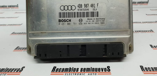 Calculator Motor BOSCH AUDI A6 0 281 001 781 / 0281001781 / 4B0 907 401 F / 4B0907401F0 281 001 781 ...