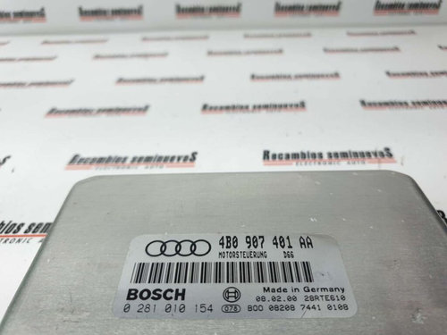Calculator Motor BOSCH AUDI A6 0281010154 / 4B0 907 401 AA / 4B0907401AA0281010154 / 4B0 907 401 AA ...
