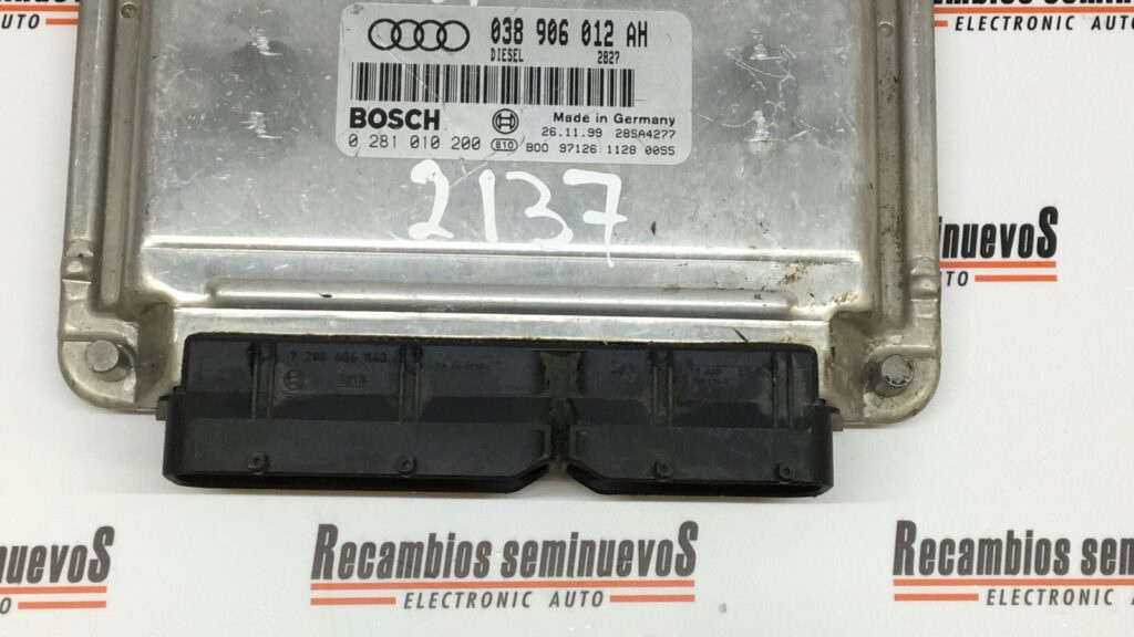 Calculator Motor BOSCH AUDI AUDI -CUALQUIER MODELO- 0 281 010 200 / 0281010200 / 038 906 012 AH / 038906012AH0 281 010 200 / 0281010200 / 038 906 012 AH / 038906012AH