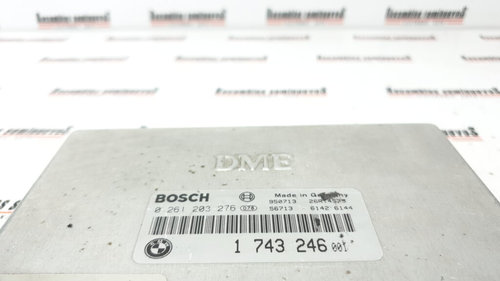 Calculator Motor BOSCH BMW 316 I E36 0 261 203 276 / 0261203276 / 1743246 001 / 17432460010 261 203 ...