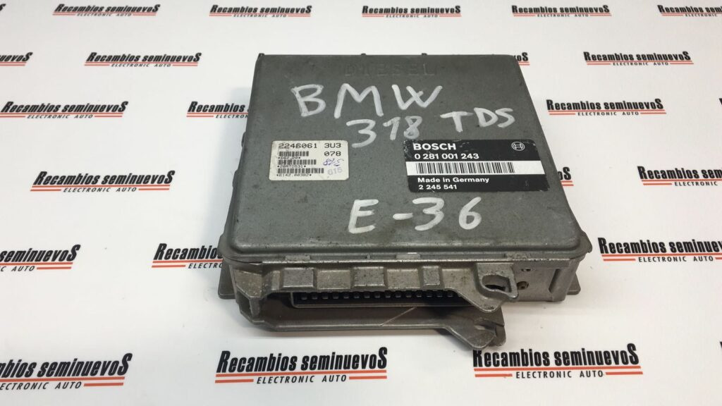 Calculator Motor BOSCH BMW 318 E36 0 281 001 243 / 0281001243 / 2 245 541 / 22455410 281 001 243 / 0281001243 / 2 245 541 / 2245541