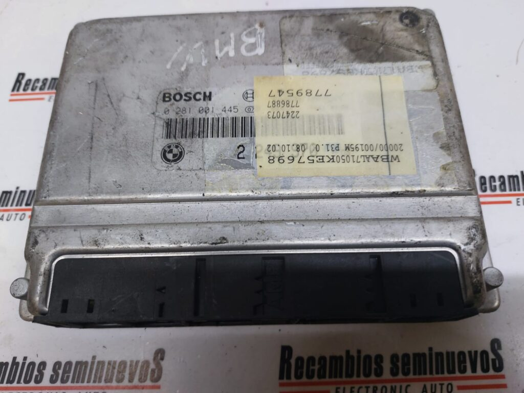 Calculator Motor BOSCH BMW 320 0 281 001 445 / 0281001445 / 2247073 / 77868870 281 001 445 / 0281001445 / 2247073 / 7786887
