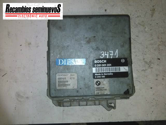 Calculator Motor BOSCH BMW 325 0 281 001 201 / 0281001201 / 22451900 281 001 201 / 0281001201 / 2245190
