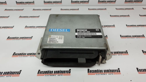 Calculator Motor BOSCH BMW 520 0 281 001 089 / 0281001089 / 2 241 705 / 22417050 281 001 089 / 02810...