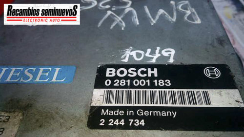 Calculator Motor BOSCH BMW 525 0 281 001 183 / 0281001183 / 2 244 734 / 22447340 281 001 183 / 02810...