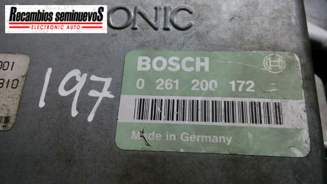 Calculator Motor BOSCH BMW BMW -CUALQUIER MODELO- 0 261 200 172 / 0261200172 / 17222660010 261 200 172 / 0261200172 / 1722266001