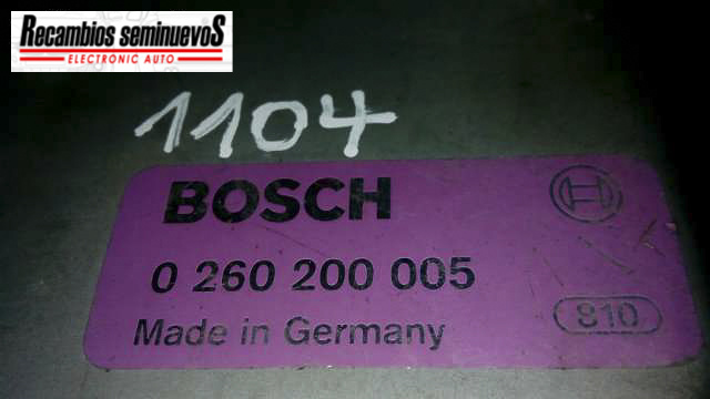 Calculator Motor BOSCH BMW E30 0 260 200 005 / 02602000050 260 200 005 / 0260200005