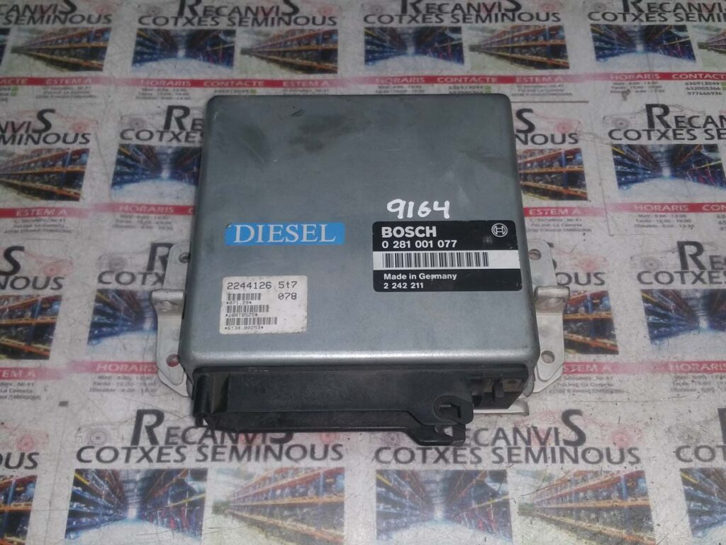 Calculator Motor BOSCH BMW E34 0 281 001 077 / 0281001077 / 2 242 211 / 22422110 281 001 077 / 0281001077 / 2 242 211 / 2242211