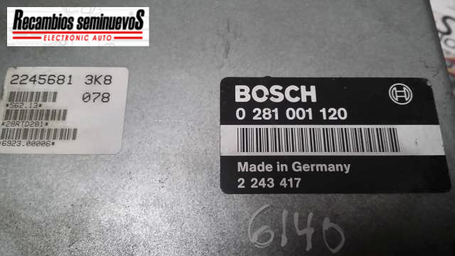 Calculator Motor BOSCH BMW E36 0 281 001 120 / 0281001120 / 2 243 417 / 22434170 281 001 120 / 0281001120 / 2 243 417 / 2243417
