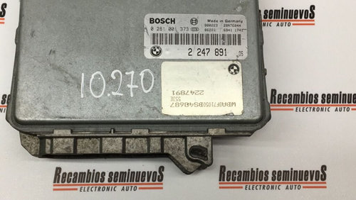 Calculator Motor BOSCH BMW E39 SERIE 5 0 281 001 373 / 0281001373 / 2 247 891 / 2247891,