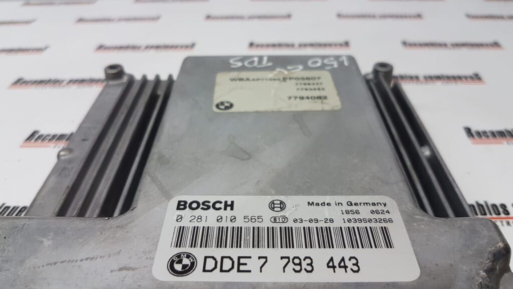Calculator Motor BOSCH BMW E46 0 281 010 565 / 0281010565 / DDE 7793443 / DDE77934430 281 010 565 / 0281010565 / DDE 7793443 / DDE7793443