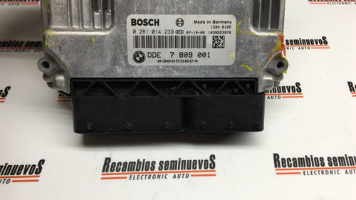 Calculator Motor BOSCH BMW E90 0 281 014 239 / 0281014239 / 7 809 001 / 78090010 281 014 239 / 02810...