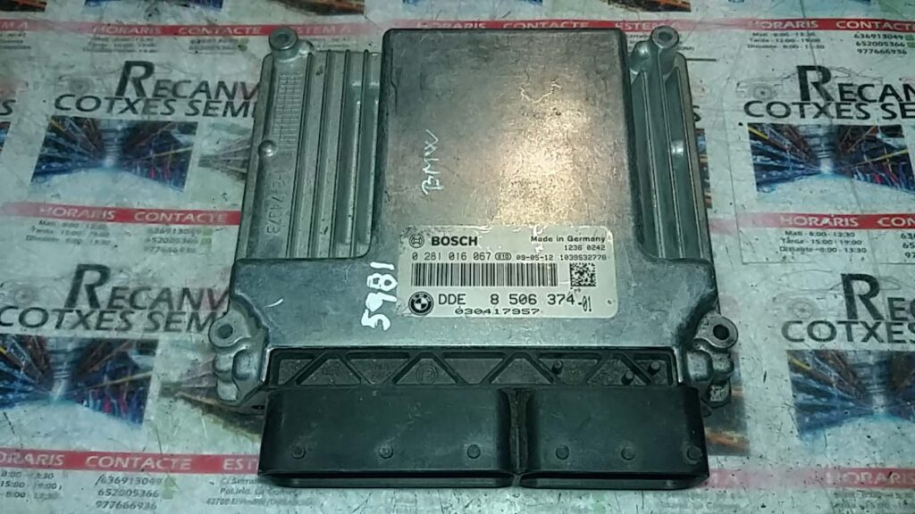 Calculator Motor BOSCH BMW SERIE 3 0 281 016 067 / 0281016067 / 85063740 281 016 067 / 0281016067 / 8506374