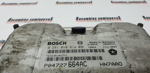 Calculator Motor BOSCH CHRYSLER VOYAGER 0 281 010 814 / 0281010814 / P04727 664AC / P04727664AC0 281...