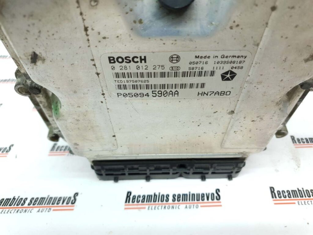 Calculator Motor BOSCH CHRYSLER VOYAGER 0 281 012 275 / 0281012275 / HN7ABO / P05094590AA0 281 012 275 / 0281012275 / HN7ABO / P05094590AA