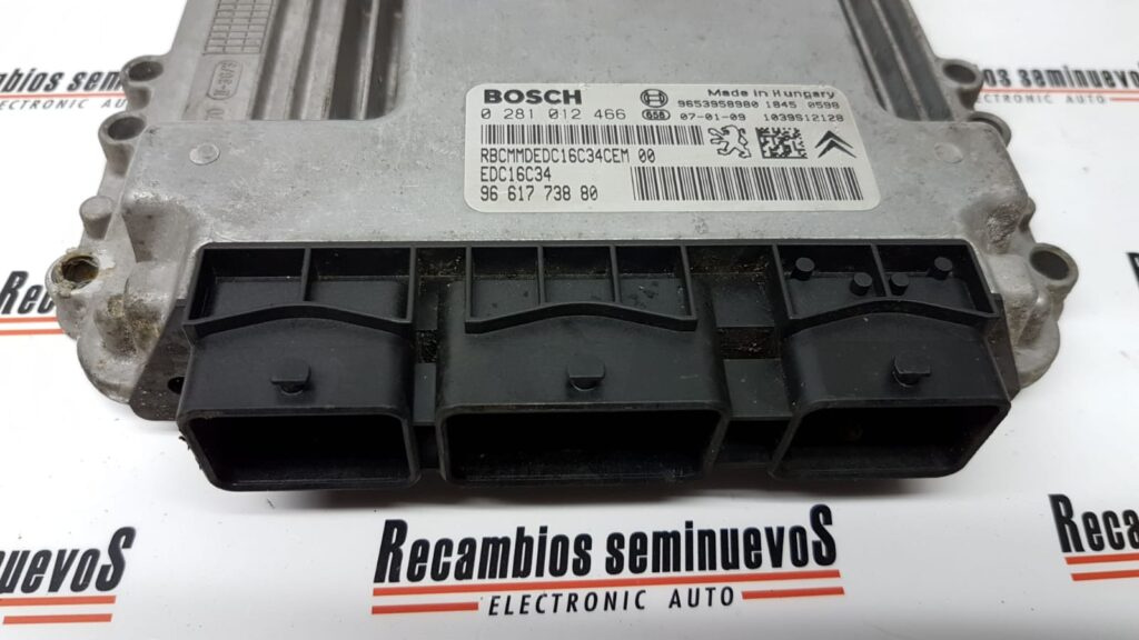 Calculator Motor BOSCH CITROEN C4 0 281 012 466 / 0281012466 / EDC16C34 / 96 617 738 80 / 9661773880 / 96539589800 281 012 466 / 0281012466 / EDC16C34 / 96 617 738 80 / 9661773880 / 9653958980
