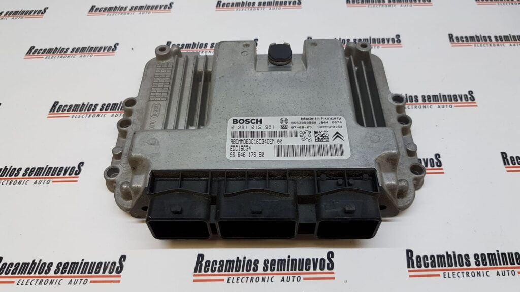 Calculator Motor BOSCH CITROEN C4 0 281 012 981 / 0281012981 / EDC16C34 / 96 646 176 80 / 9664617680 / 96539589800 281 012 981 / 0281012981 / EDC16C34 / 96 646 176 80 / 9664617680 / 9653958980