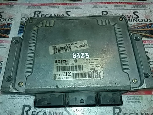 Calculator Motor BOSCH CITROEN C5 0 261 206 419 / 0261206419 / ME7 4 6 / ME746 / 96 465 761 80 / 964...