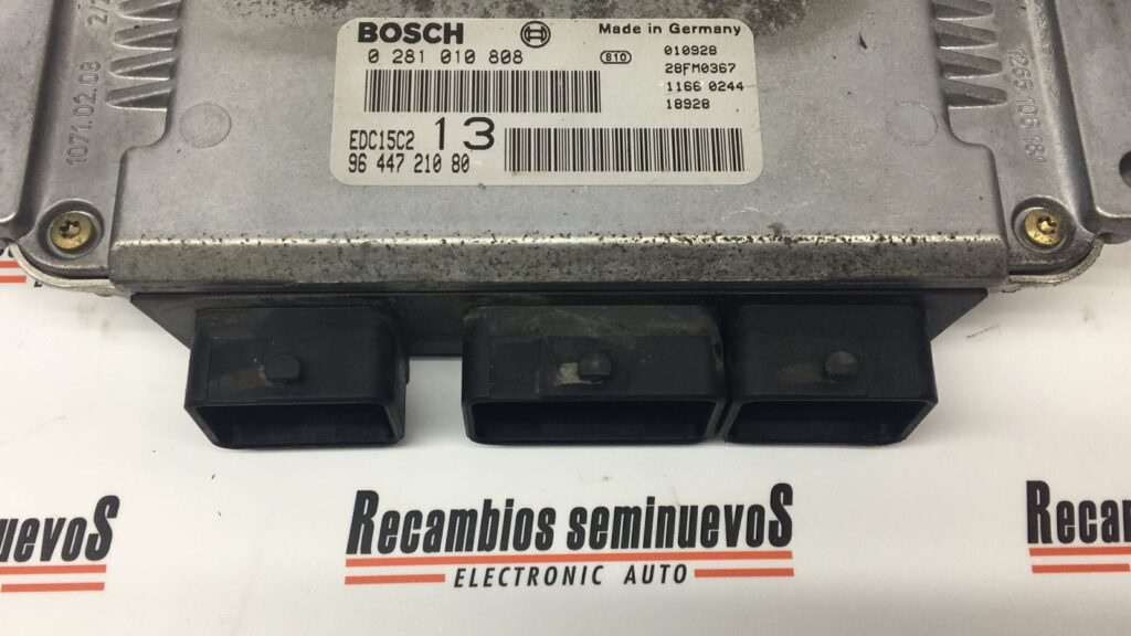 Calculator Motor BOSCH CITROEN C5 0 281 010 808 / 0281010808 / 96 447 210 80 / 96447210800 281 010 808 / 0281010808 / 96 447 210 80 / 9644721080