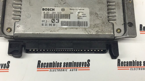 Calculator Motor BOSCH CITROEN CITROEN -CUALQUIER MODELO- 0 261 204 929 / 0261204929 / 96 331 846 80...