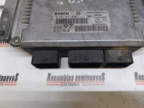 Calculator Motor BOSCH CITROEN JUMPY 0 281 011 342 / 0281011342 / EDC15C2 97 / EDC15C297 / 96 511 75...