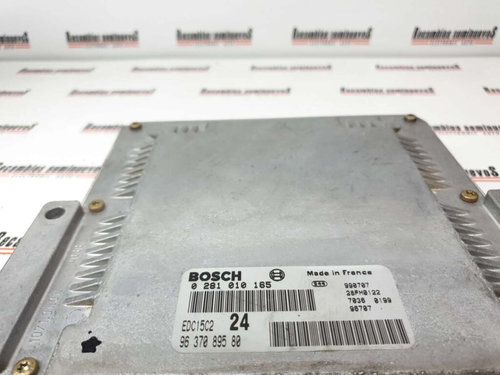 Calculator Motor BOSCH CITROEN XANTIA 0 281 010 165 / 0281010165 / EDC15C2 24 / EDC15C224 / 96 370 8...