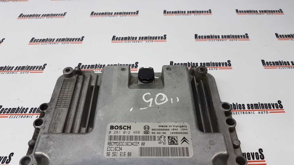 Calculator Motor BOSCH CITROEN XSARA 0 281 012 468 / 0281012468 / EDC16C34 / 96 561 616 80 / 9656161680 / 96539589800 281 012 468 / 0281012468 / EDC16C34 / 96 561 616 80 / 9656161680 / 9653958980