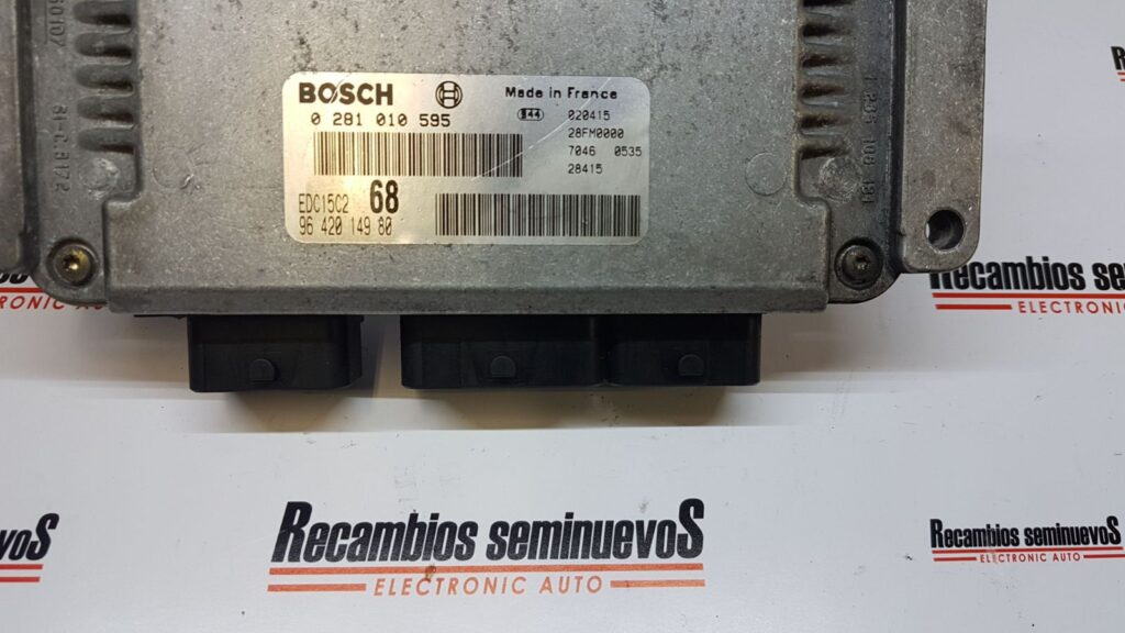 Calculator Motor BOSCH CITROEN XSARA PICASSO 0 281 010 595 / 0281010595 / EDC15C2 68 / EDC15C268 / 96 420 149 80 / 96420149800 281 010 595 / 0281010595 / EDC15C2 68 / EDC15C268 / 96 420 149 80 / 9642014980