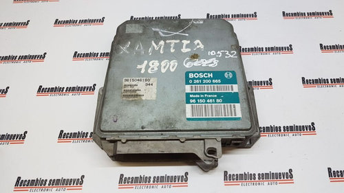 Calculator Motor BOSCH CITROEN ZX 0 261 200 665 / 0261200665 / 96 150 461 80 / 96150461800 261 200 6...