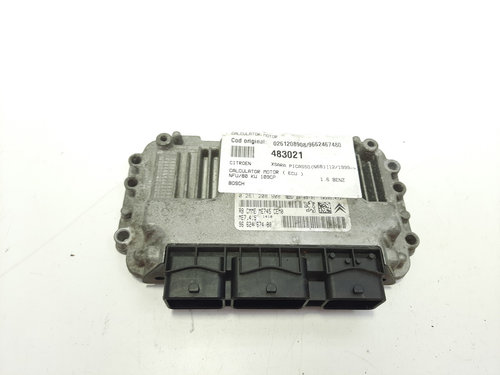 Calculator motor Bosch, cod 0261208908, 9662467480, Citroen Xsara Picasso, 1.6 B, NFU (id:483021)