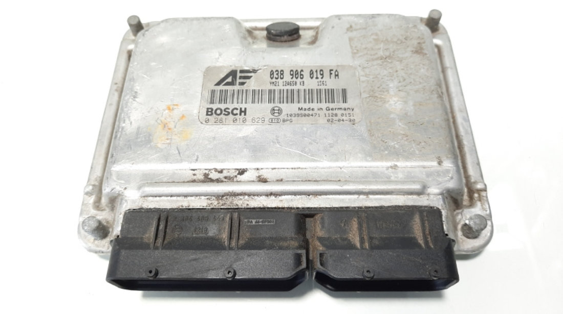 Calculator motor Bosch, cod 038906019FA, 0281010629, Ford Galaxy 1, 1.9 tdi, AUY (id:483289)