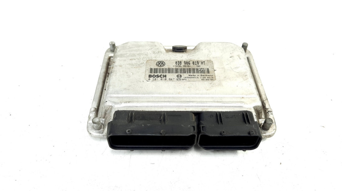 Calculator motor (Bosch), cod 038906019HT, 0281010947, Skoda Fabia 1 Combi (6Y5), 1.9 TDI, ATD (id:538824)