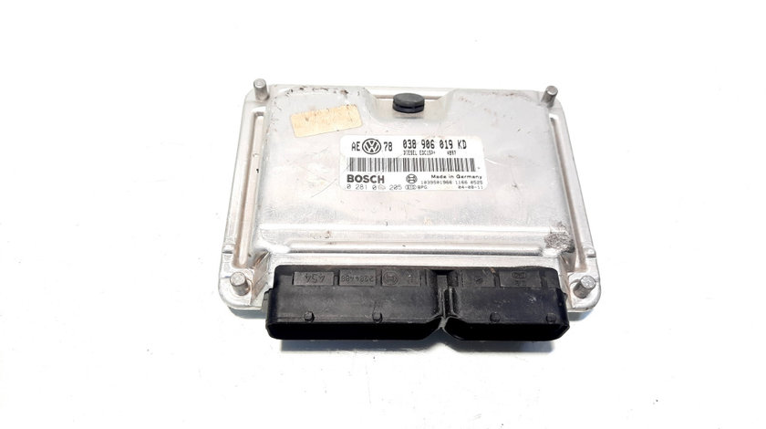 Calculator motor Bosch, cod 038906019KD, 0281011205, VW Passat (3B3), 1.9 TDI, AVF (id:527079)