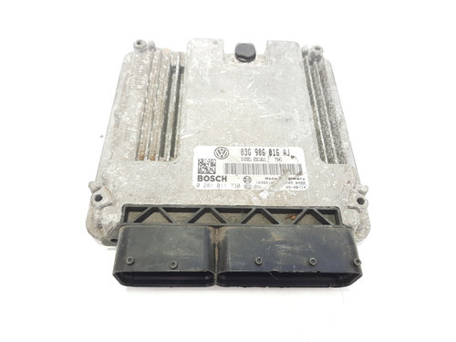 Calculator motor Bosch, cod 03G906016AJ, 0281011730, Seat Leon (1P1) 2.0 TDI, BKD (id:483605)