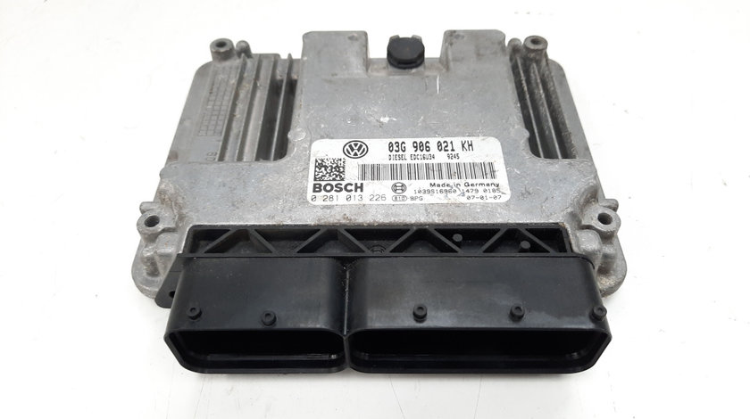 Calculator motor Bosch, cod 03G906021KH, 0281013226, VW Golf 5 Plus (5M1), 1.9 TDI, BXE (idi:491817)