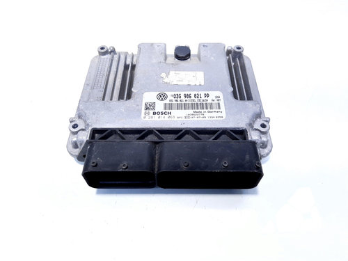 Calculator motor Bosch, cod 03G906021PP, 0281014063, VW Golf 5 Variant (1K5), 2.0 TDI, BKD (id:52684...