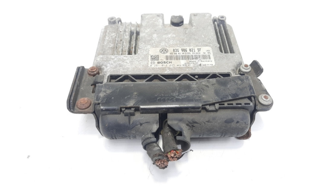 Calculator motor Bosch, cod 03G906021SF, 0281014425, Seat Altea XL (5P5, 5P8) 2.0 tdi, BKD (idi:483667)