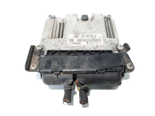 Calculator motor Bosch, cod 03G906021SK, 0281014419, Seat Altea (5P1) 1.9 tdi, BXE (id:483242)