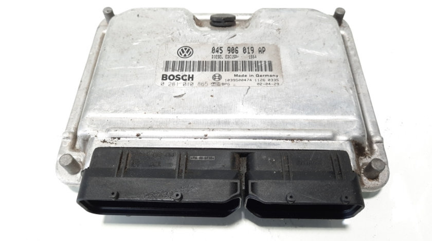 Calculator motor Bosch, cod 045906019AP, 0281010865 , Vw Polo (9N) 1.4 tdi, AMF (id:483232)