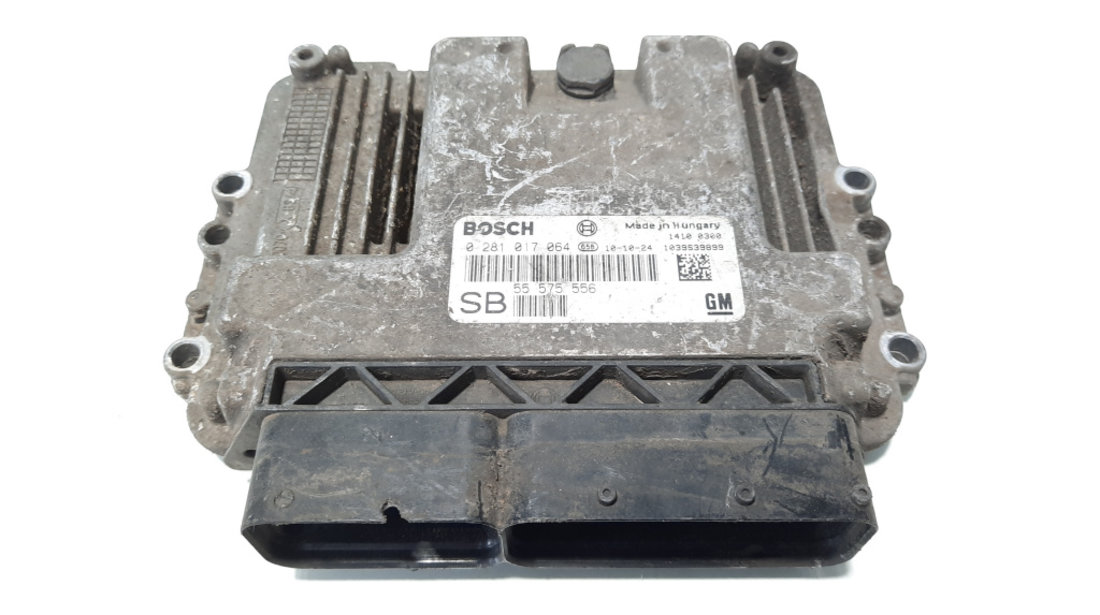Calculator motor Bosch, cod 55575556, 0281017064, Opel Zafira B (A05) 1.9 CDTI (id:483076)
