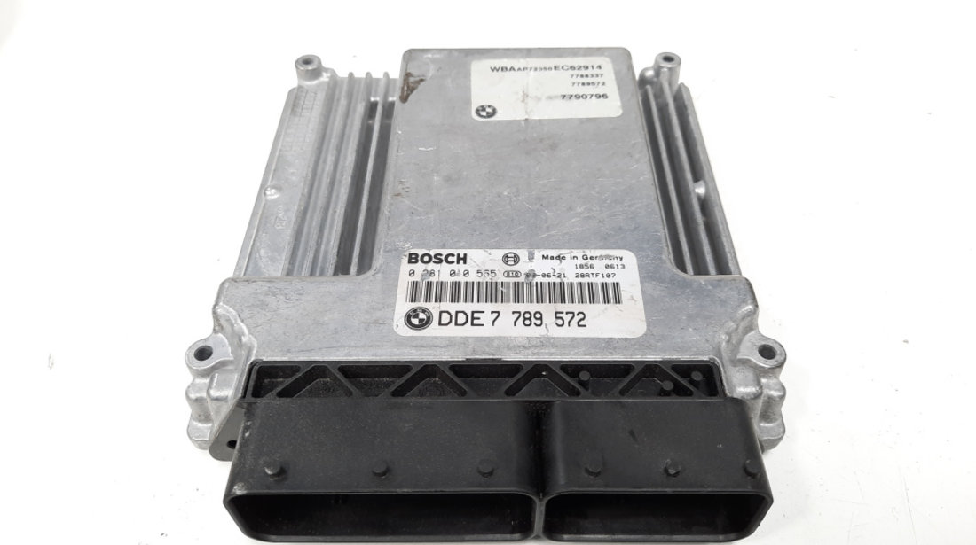 Calculator motor Bosch, cod 7789572, 0281010565, Bmw 3 Compact (E46) 2.0 diesel, 204D4 (id:538793)